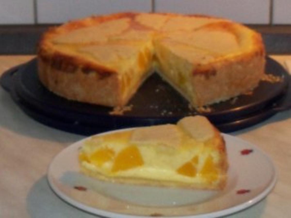 Bilder für Pfirsich-Grießkuchen - Rezept