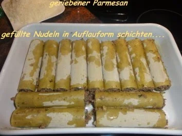 Nudeln:  CANNELLONI mit Hackfüllung - Rezept - Bild Nr. 7