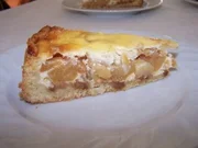 Apfeltarte mit Rahm - Rezept