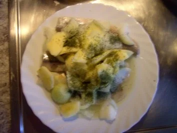 Heringsfilet mit Äpfel und Zwiebeln - Rezept - Bild Nr. 3
