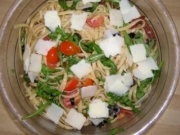 Rezept: Pasta Rucola Salat Pasta Rucola Salat - Rezept