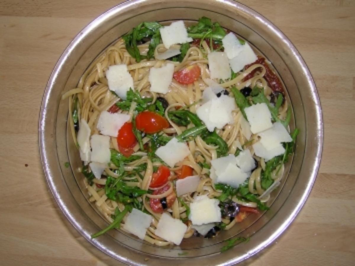 Pasta Rucola Salat - Rezept