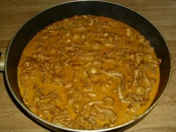 Jäger-Geschnetzeltes - Rezept