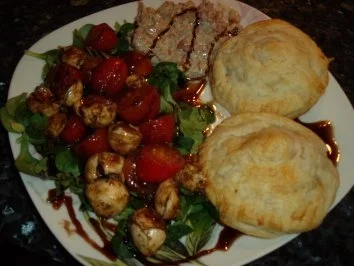 Pikant gefüllte Blätterteigtaschen - Rezept - Bild Nr. 2