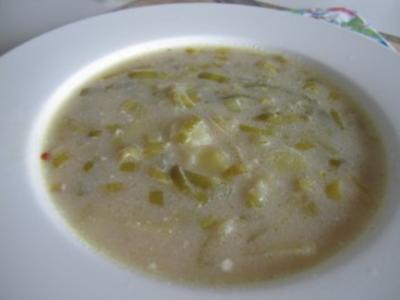 Kartoffel-Lauch-Suppe - Rezept