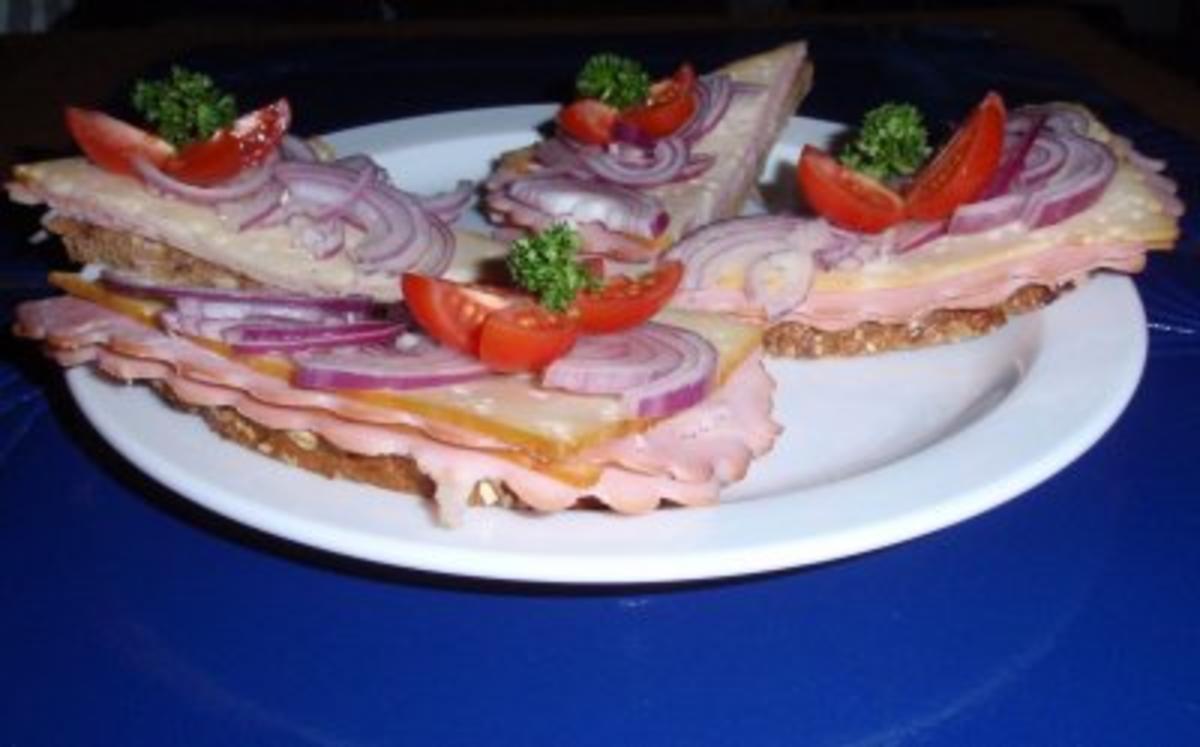 Sandwich - Brotzeit - Rezept - Bild Nr. 5