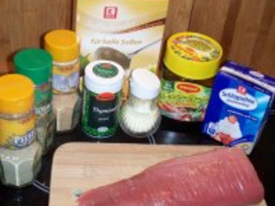 Schweinefilet in Sahnesoße mit Bandnudeln - schnell &amp; einfach - 227 ...