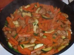 Kartoffel-Filet-Gemüse-Pfanne - Rezept - Bild Nr. 7