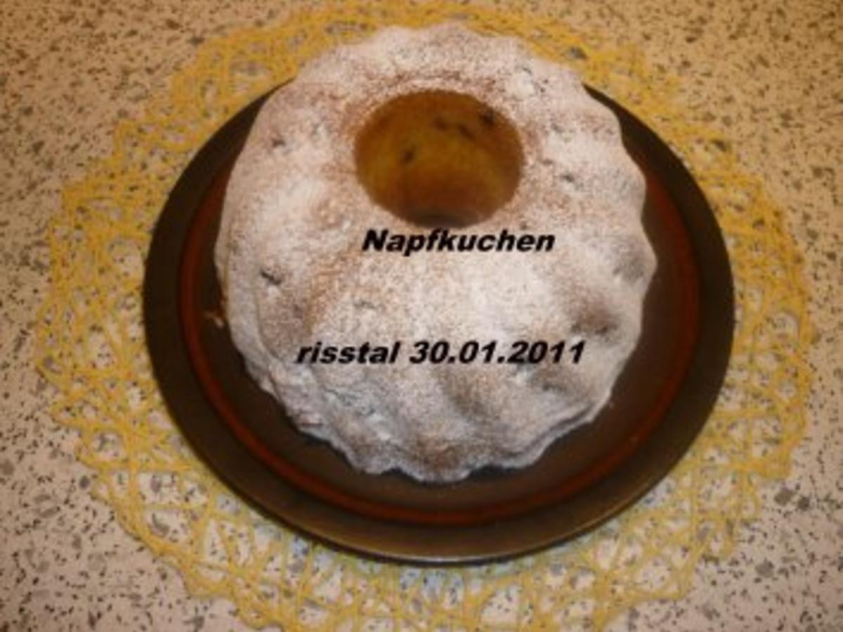 Napfkuchen mit Butter oder Margarine und Zucker - Rezept mit Bild ...