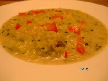 Rezept: Grünkernsuppe Grünkernsuppe - Rezept