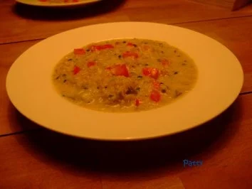 Rezept: Grünkernsuppe Bild Nr. 2 Grünkernsuppe - Rezept - Bild Nr. 2