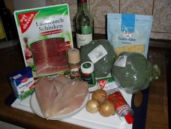 Brokkoli-Hähnchen-Gratin - Rezept