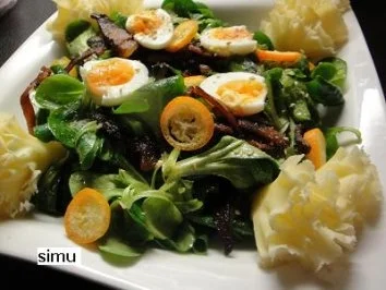 Feldsalat deluxe - Rezept