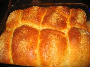 Backwaren: Mohnbuchteln an Heidelbeerspiegel... - Rezept - Bild Nr. 4