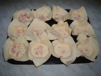 Rezept: Blätterteig-Schinken-Muffins Bild Nr. 2 Blätterteig-Schinken-Muffins - Rezept - Bild Nr. 2