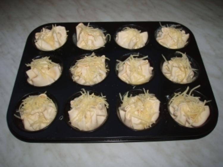 Blätterteig Schinken Muffins - einfach - von Claudia84