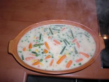 Nudelauflauf mit Hühnchen und Gemüse - Rezept - Bild Nr. 7