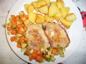 Minutensteaks auf Bauernart - Rezept