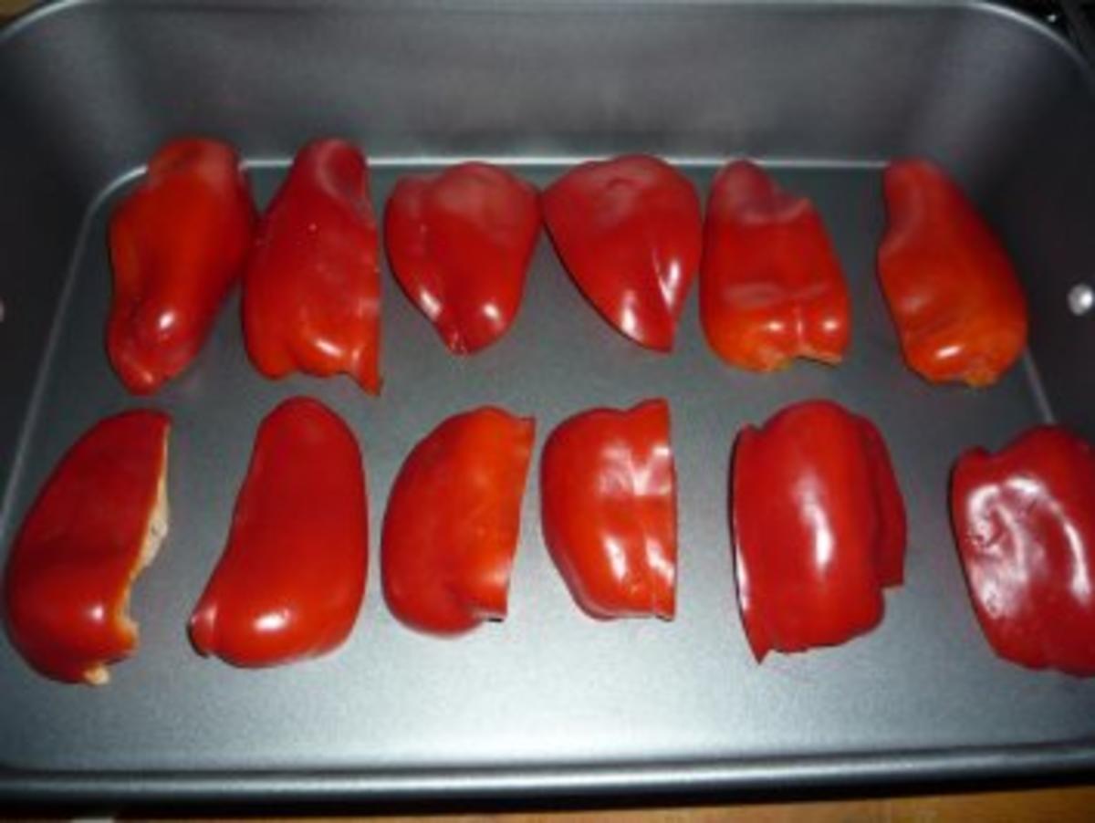 Paprika mit Schafskäsecreme - Rezept - Bild Nr. 2