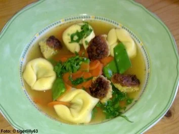 Tortellini-Suppe - Rezept