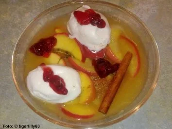 Apfelkaltschale - Rezept