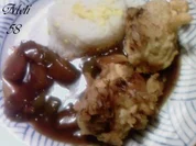 Fleisch: Gebackene Schweinefilet mit süß-scharfer Soße - Rezept