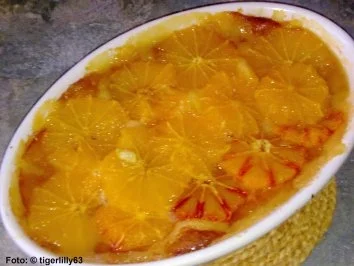 Gebackene Zitrus-Creme - Rezept