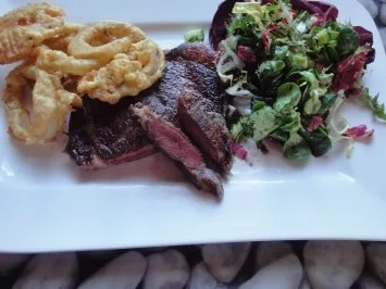 Bison Entrecote - Rezept