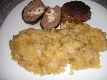 Frikadelle mit Geräuchertem Mozzarella - Rezept - Bild Nr. 3