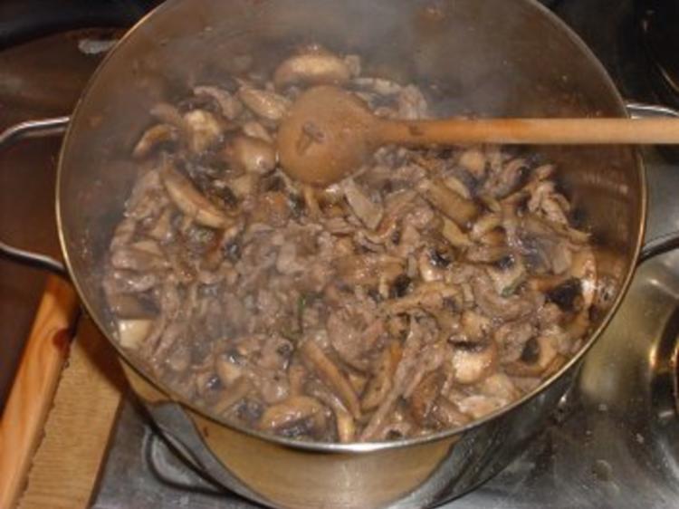 Champignon Rahm Geschnetzeltes - einfach - von dibbegugger