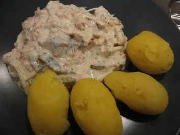 Rezept: Fisch-Creme-Topf Bild Nr. 3 Fisch-Creme-Topf - Rezept - Bild Nr. 3