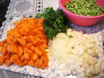 Mischgemüse - rot/weiß/grün ... - Rezept - Bild Nr. 3