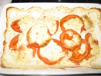 Rezept: Kabeljau überbacken. Kabeljau überbacken. - Rezept