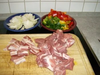 Wie Lange Brauchen Schaschlik In Der Pfanne Schaschlik aus der Pfanne oder vom Grill - schnell & einfach - von