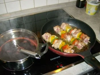 Schaschlik aus der Pfanne oder vom Grill - Rezept - Bild Nr. 5