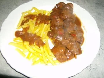 Schaschlik aus der Pfanne oder vom Grill - Rezept