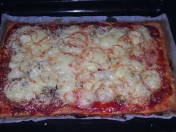 Pizza  - Ruck Zuck - Rezept