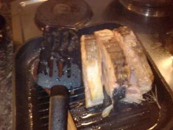 Rezept: Lachssteak aus der Pfanne Lachssteak aus der Pfanne - Rezept