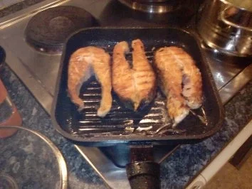 Rezept: Lachssteak aus der Pfanne Bild Nr. 2 Lachssteak aus der Pfanne - Rezept - Bild Nr. 2