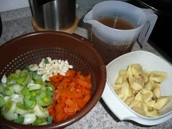 Eintopf: Tortelloni-Suppe - Rezept - Bild Nr. 2