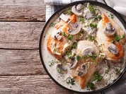 Aus dem Ofen: Champignon-Sahne-Schnitzel - Rezept - Bild Nr. 2