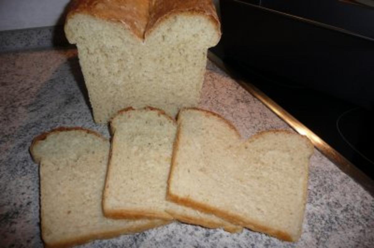 Brot: Weißbrot (Toastbrot) - Rezept