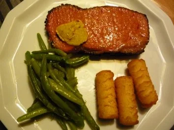 Roastbeef zum Entspannen mit Bohnen und Kroketten - Rezept - Bild Nr. 4