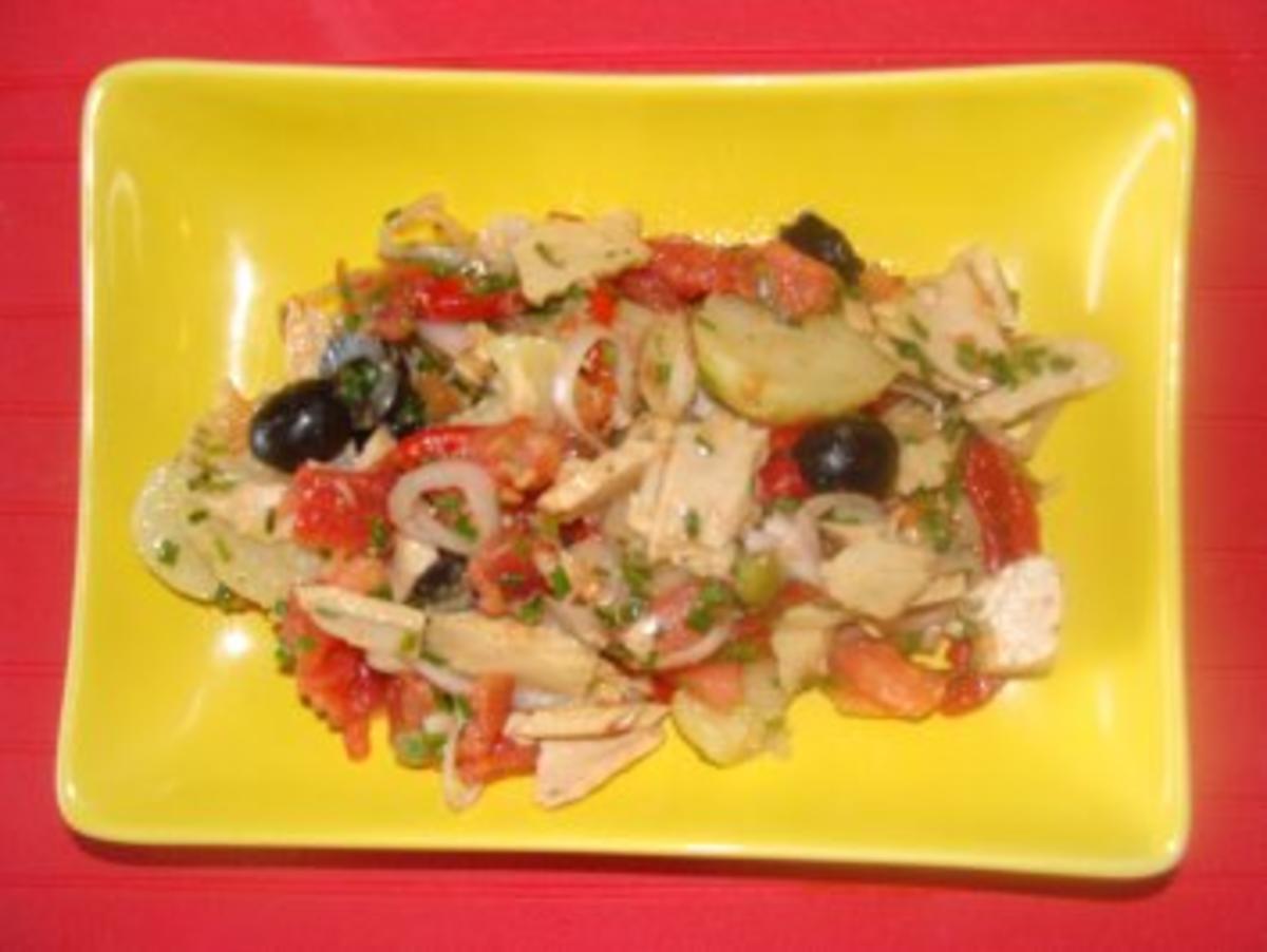 Salat : -Kartoffelsalat-Gemüse- Thunfischsalat,,Bonito de Norte" - Rezept