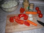 Bunter Salat mit Flußkrebsschwänzen - Rezept
