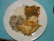 Geflügel herzhaft und süss - Rezept