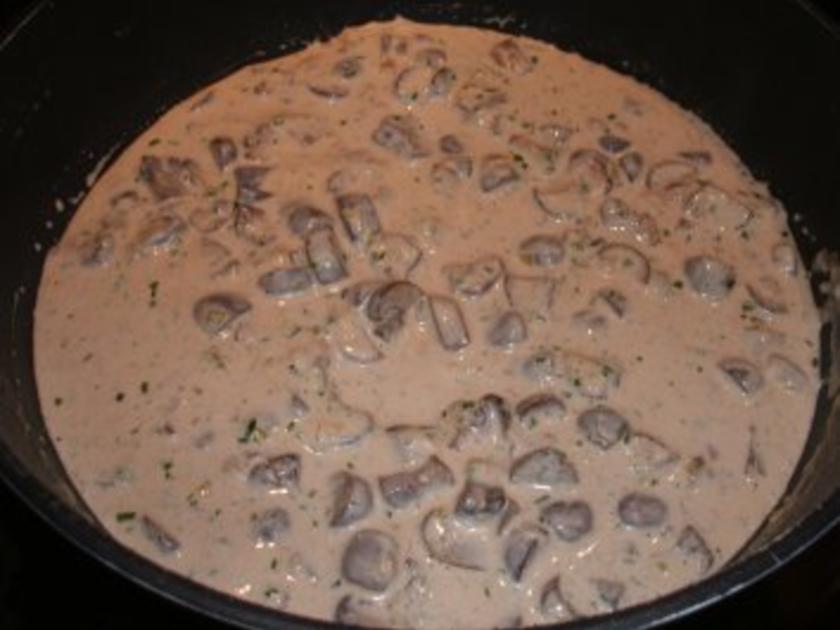 Schweinefilet mit Champignonrahmsoße - einfach - von Cooniefan