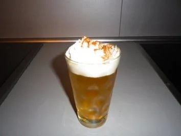 Apfelwein mit Sahne - Rezept