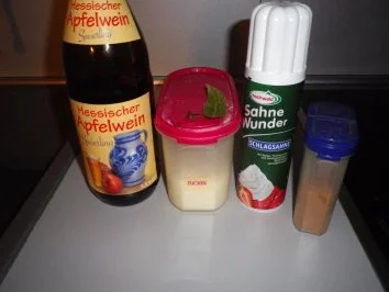 Apfelwein mit Sahne - Rezept - Bild Nr. 3