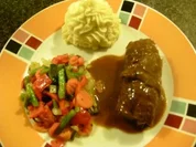 RINDERROULADE "KUNTERBUNT " - Rezept